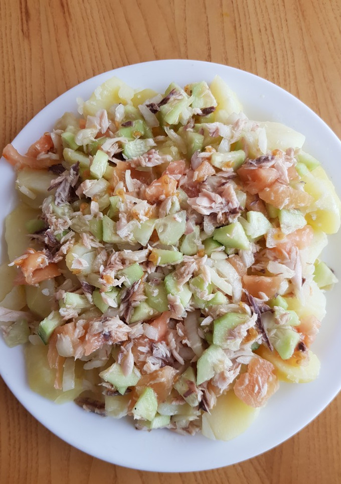 Una foto de Ensalada campera a mi gusto