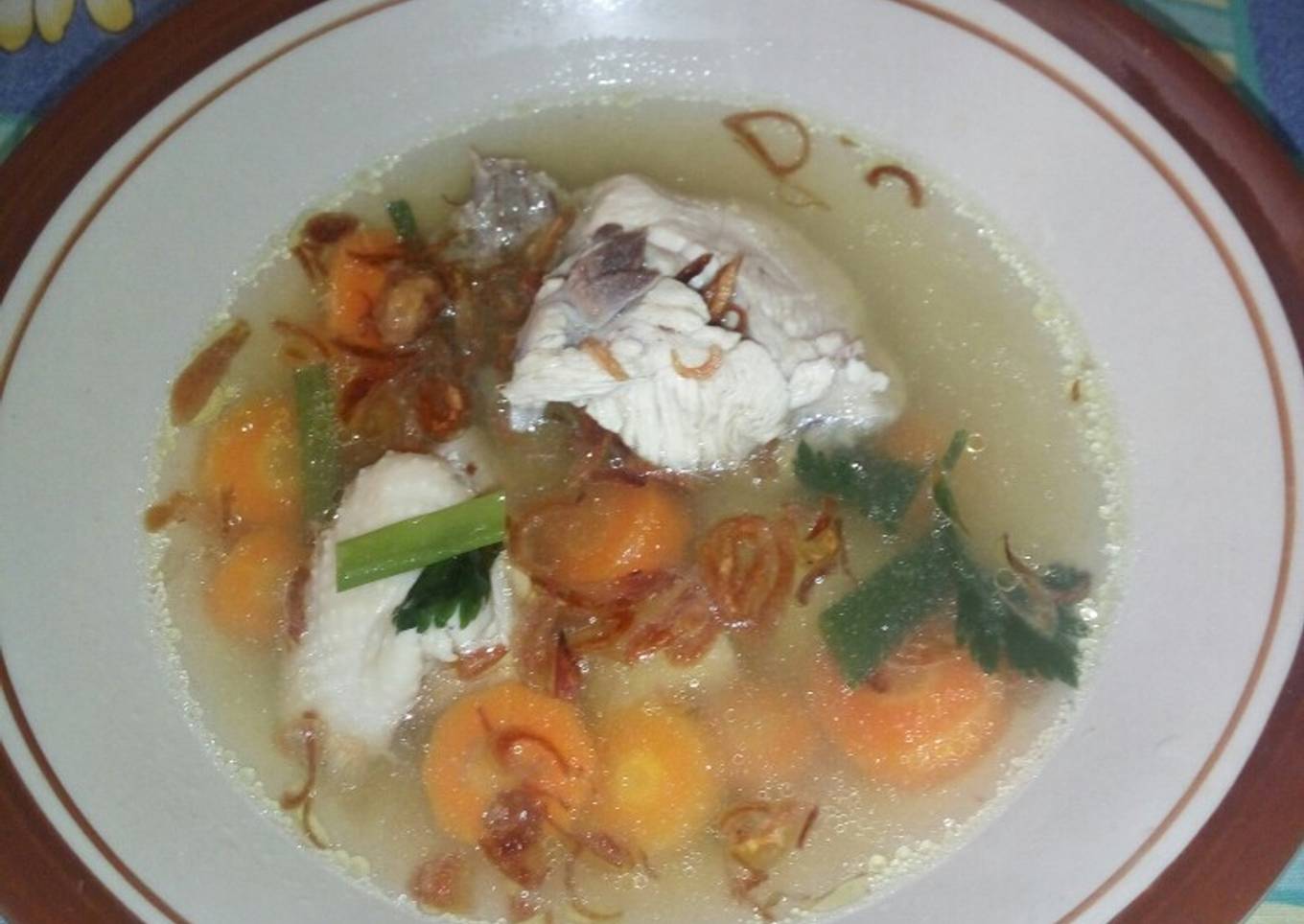 Sup ayam praktis