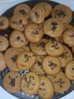 Una foto de Chocogalletas de maicena y naranja