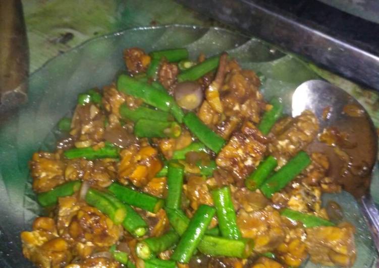 Resep Orek tempe kacang panjang, Enak