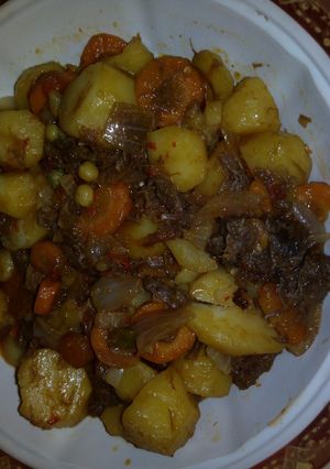 A picture of Irish potatoes.