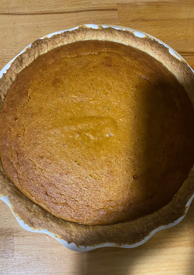 Una foto de Pie de Boniato (sin azúcar y sin lactosa)