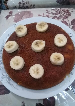 عکسی از دستور کیک موزی🍌🍌