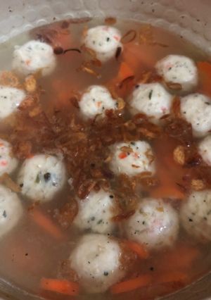 Foto resep Mushroom Ball Soup