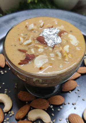 A picture of Pearl millet kheer.