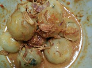 Foto resep Cilok isi telur dadar