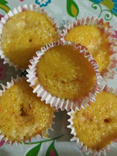 Una foto de Minimadalenas de manzana y zanahoria