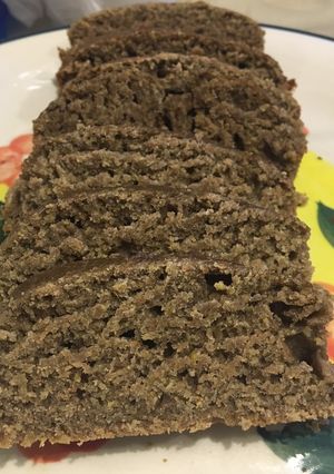 Una foto de Budín de naranja semiintegral con algarroba