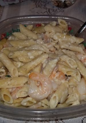 A picture of Lemon Garlic Parmesan Pasta.