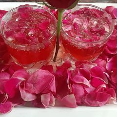 A picture of Chia seeds mocktail.