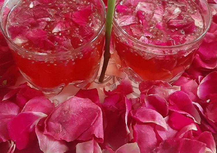 Recipe of Homemade Chia seeds mocktail