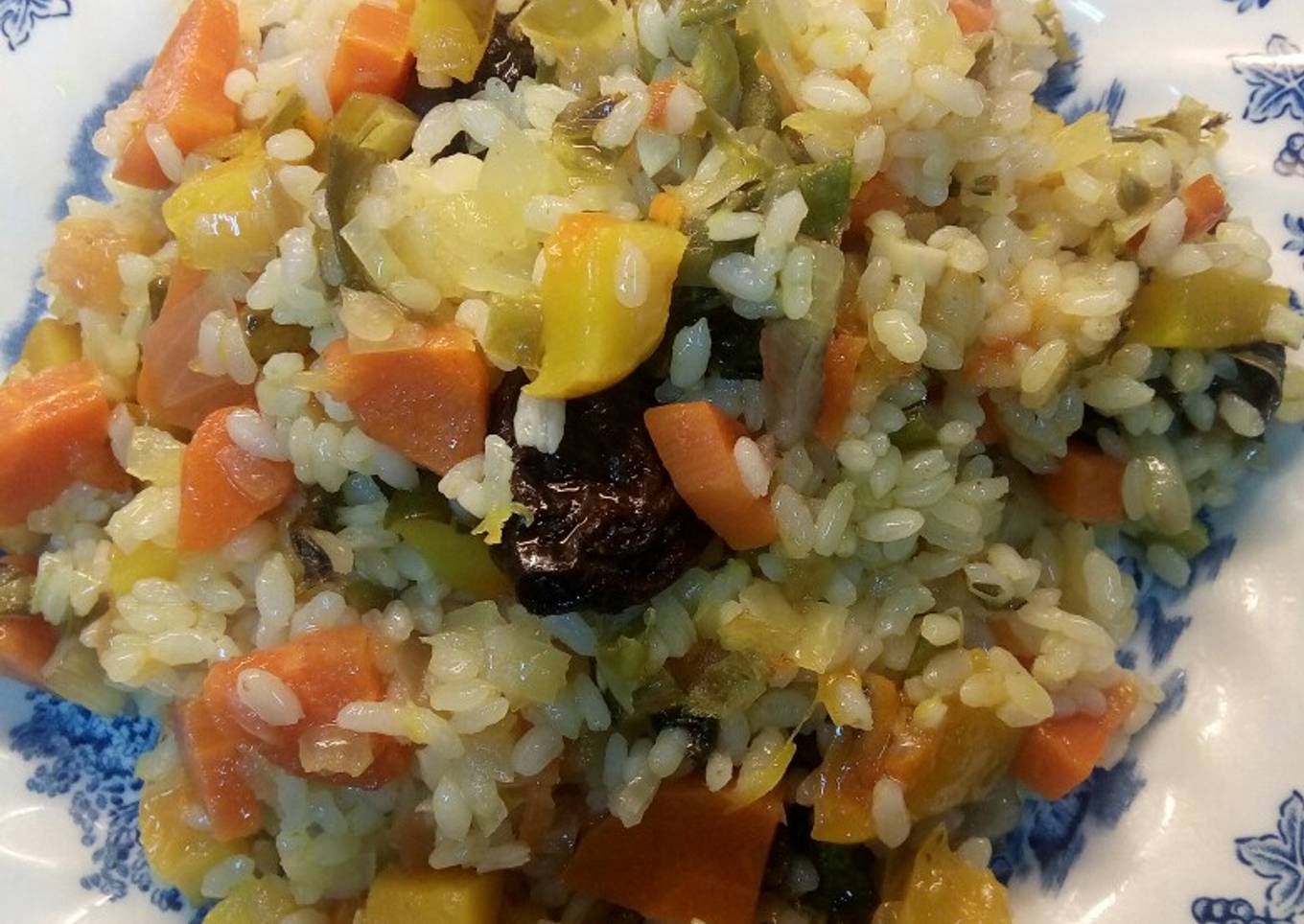 Arroz con verduritas