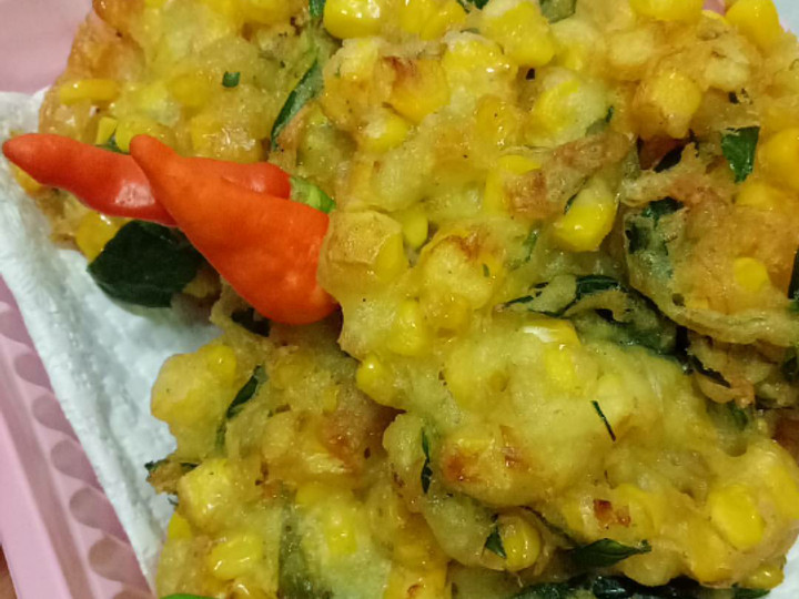 Cara Membuat Bakwan jagung manado Yang Mudah