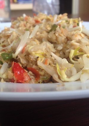 Foto resep Toge tempe penyet