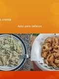 Rabas y merluza a la crema - Gluten Free