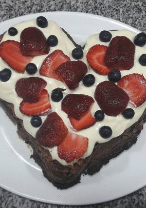 Una foto de Torta sin harina 4 ingredientes