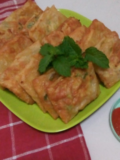 Foto resep Martabak telor sosis