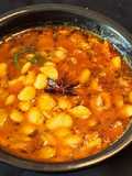 Broad beans seeds curry (vaal nu shaak)