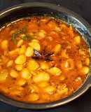 Broad beans seeds curry (vaal nu shaak)