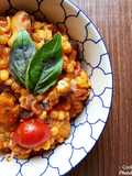 Fregola risottata con sughetto di pesce