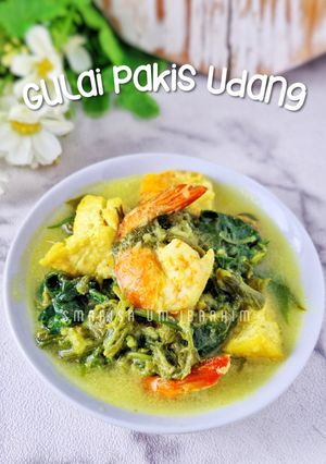 Foto resep Gulai Pakis Udang Tahu