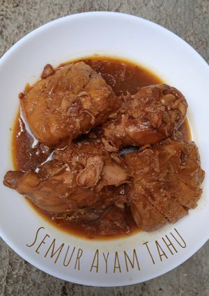 Foto resep 76. Semur ayam tahu