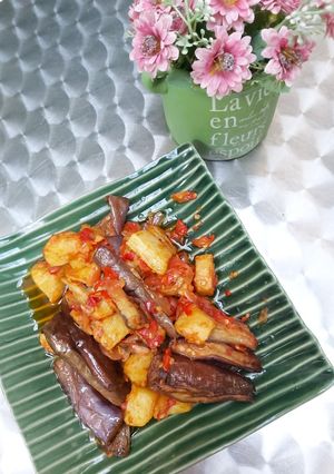 Foto resep Terong kentang balado