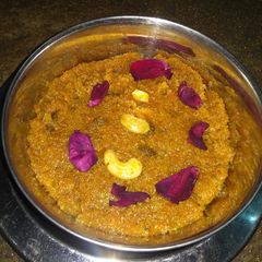 Gajar ka halwa A picture of Gajar ka halwa.