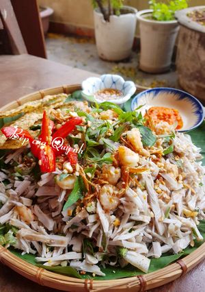 Hình của món Mẹt mít trộn.