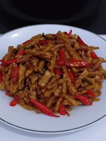 Cara Mudah Membuat Resep Kering tempe pedas manis yang Uenak Anti Ribet, Sempurna