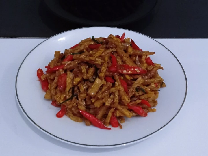 Cara Mudah Membuat Resep Kering tempe pedas manis yang Uenak Anti Ribet, Sempurna