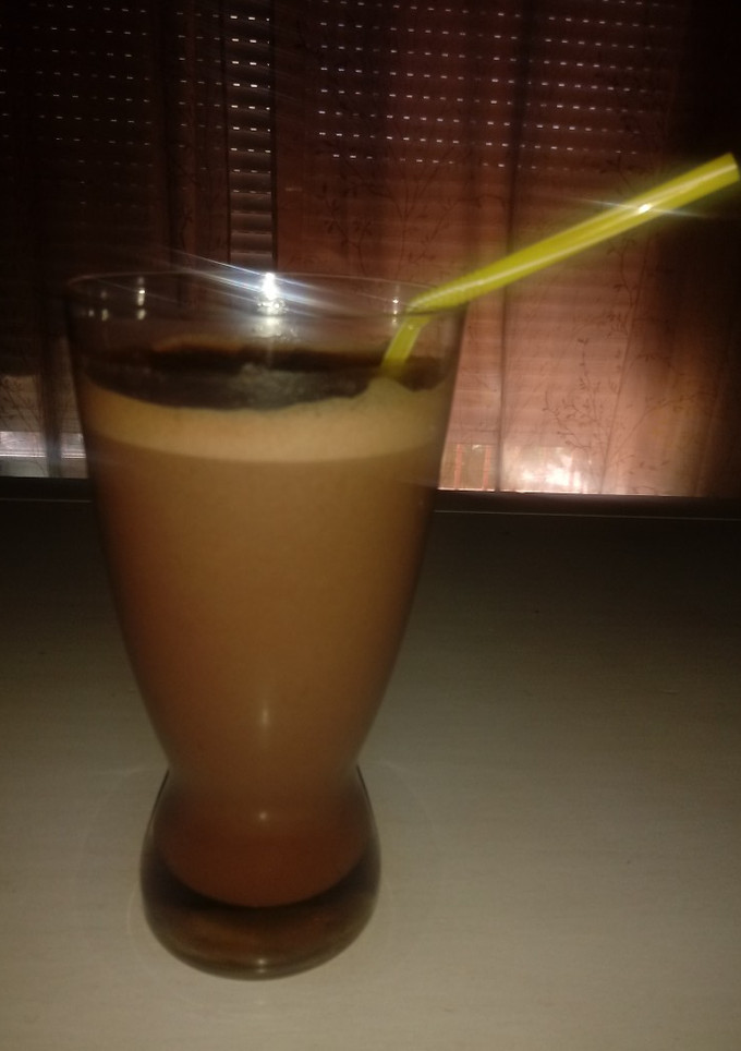 Una foto de Batido de chocolate fácil y rápido