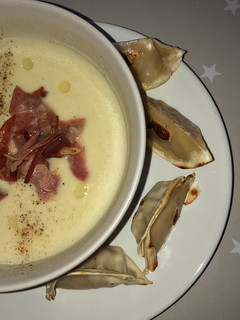 Una foto de Crema de alcachofas