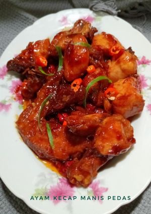 Foto resep Ayam Kecap Manis Pedas