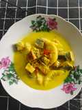 Gulai Isi Ikan Talang Masin Campur Nenas