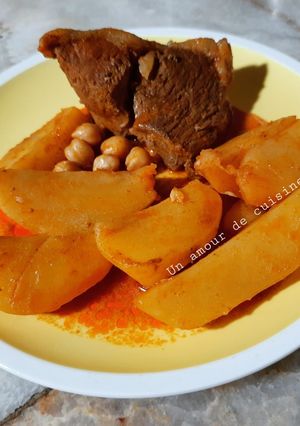Une photo de Ragout de pommes de terre 🥔 🍅🌶