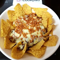 My Chicken & Chorizo tortilla Bake. 😘 A picture of My Chicken & Chorizo tortilla Bake. 😘.