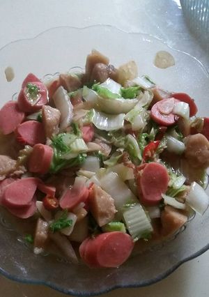 Foto resep Oseng sawi putih basos