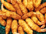 A picture of fried prawns in batter