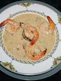 Clam Chowder with Garlic Shrimp