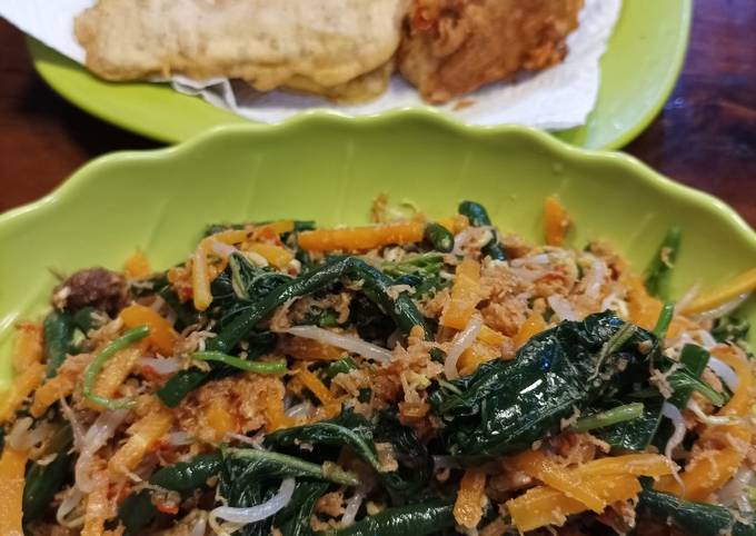 Resep membuat Urap / bumbu urap sayur  gurih