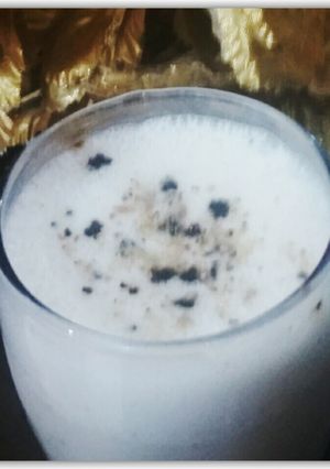 A picture of Thandae banana milk shake.