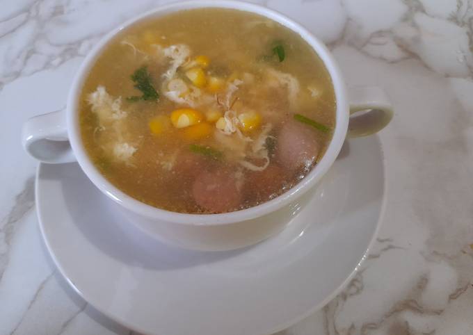Sup Jagung Sosis