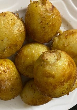 صورة لوصفة محشي البطاطا بالارز 🥰🥰