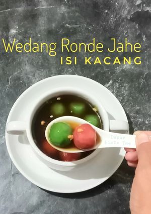 Foto resep Wedang Ronde Jahe Isi Kacang (TangYuan)