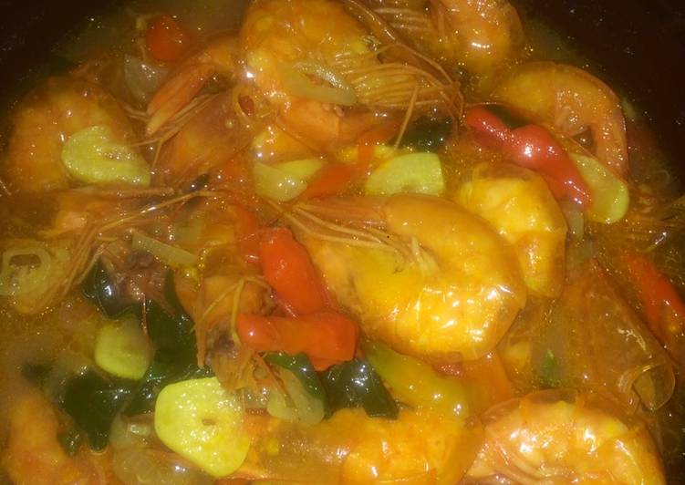 Bagaimana meracik Palumara udang, Enak