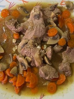 Una foto de Solomillo a la cerveza y más (receta hecha por mi)