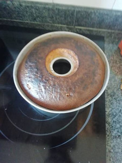 Una foto de Bizcocho con leche condensada