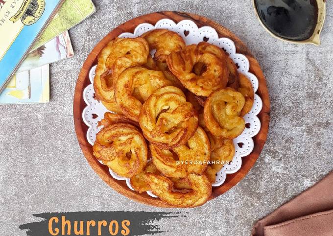 Cara bikin Churros 예르다 ? Cara bikin Churros 예르다 ?