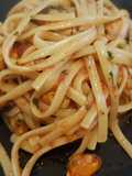 Linguine sugo di pomodoro e cozze
